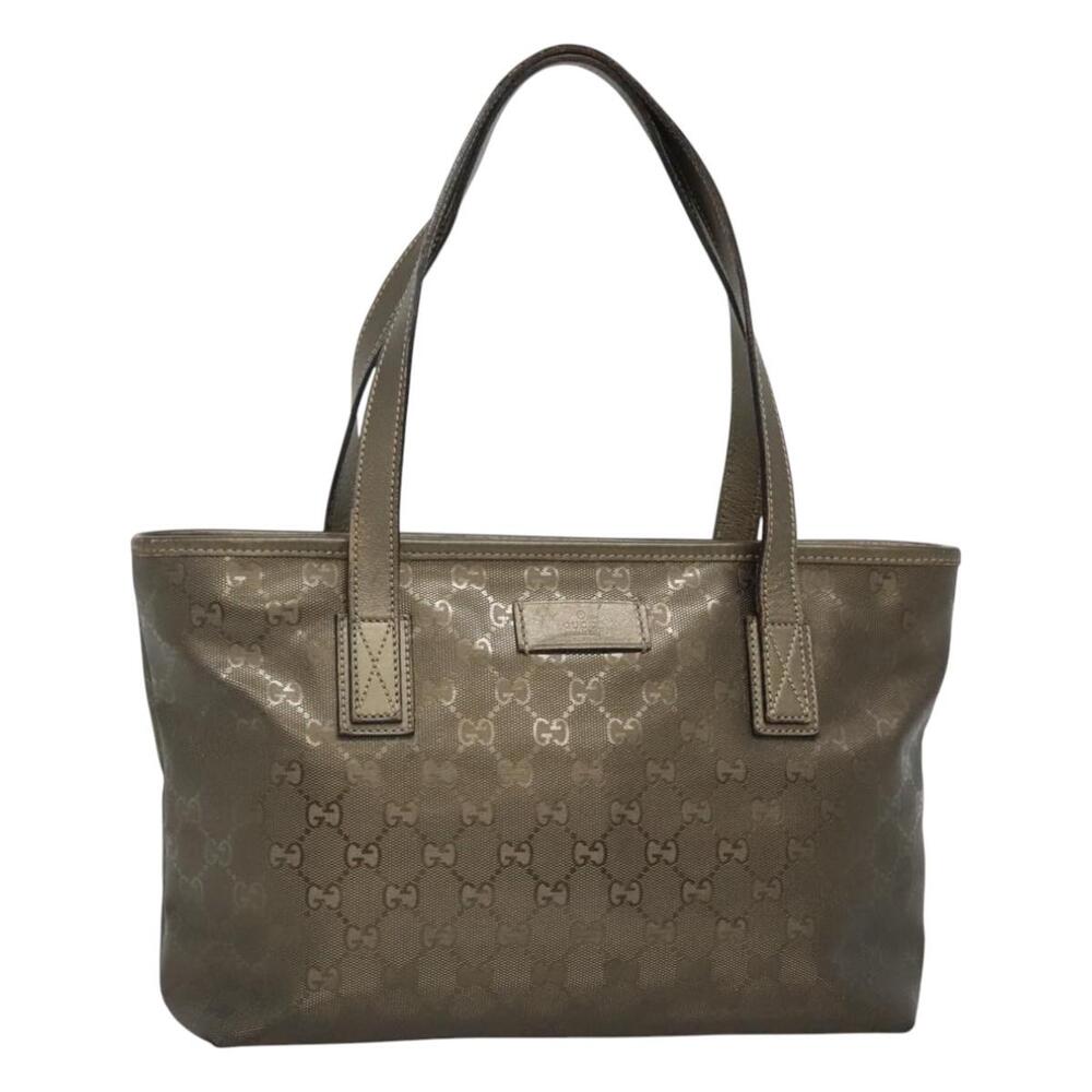 GUCCI GG Implementation Tote Bag Khaki